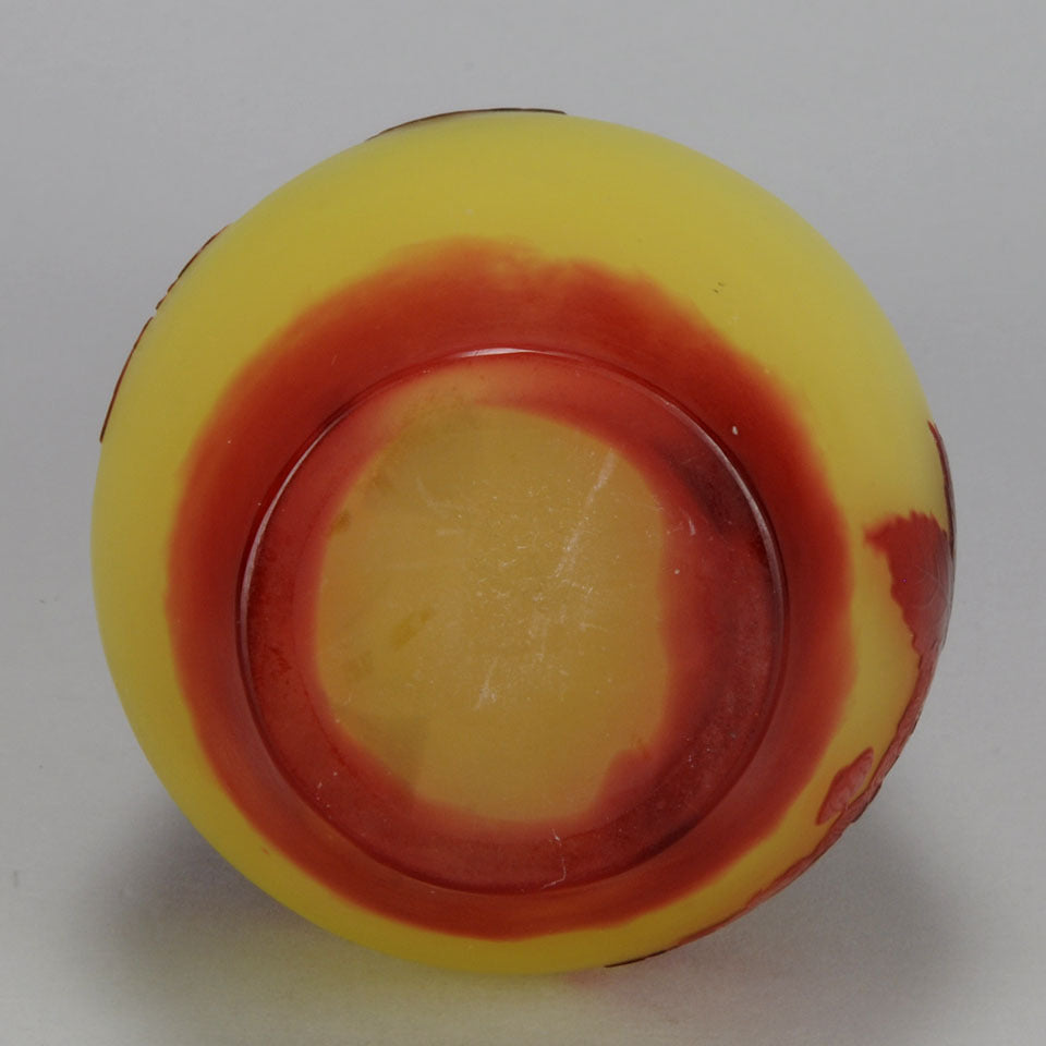 Slender Flower Vase by Gallé