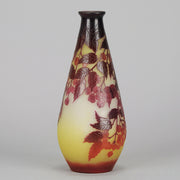 Slender Flower Vase by Gallé