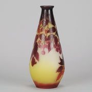 Slender Flower Vase by Gallé