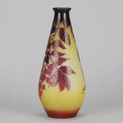 Slender Flower Vase by Gallé