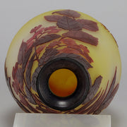 Slender Flower Vase by Gallé