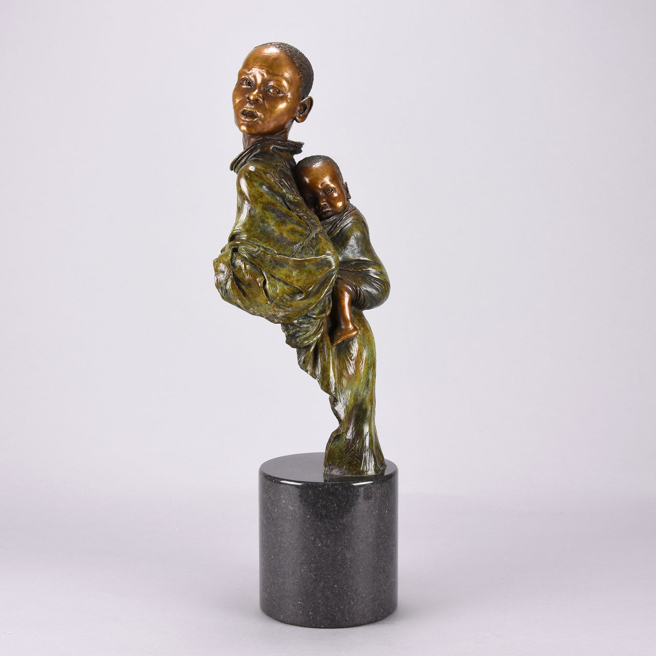 Winterburn Bronze - He Ain't Heavy He's my Brother - Hickmet Fine Arts