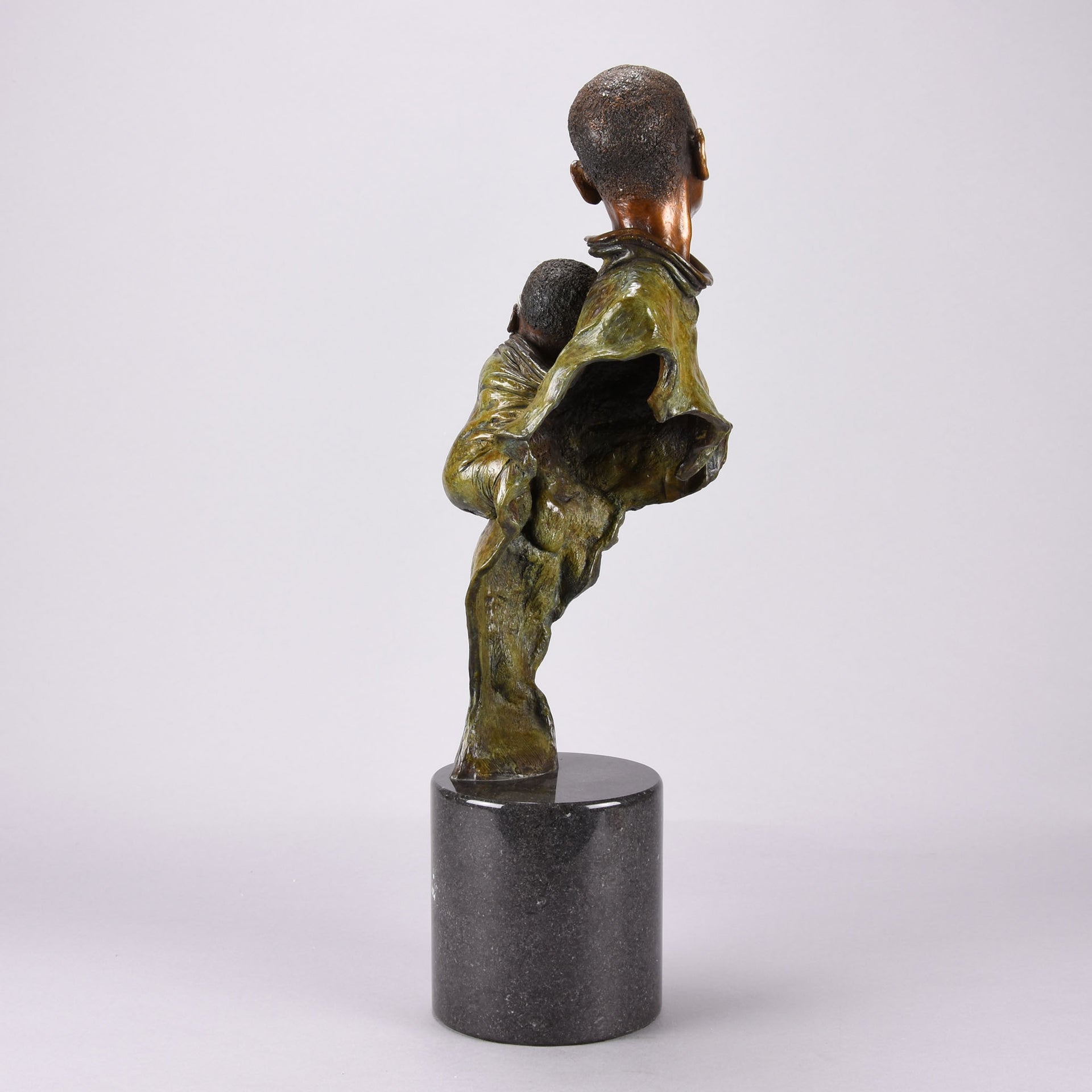 Winterburn Bronze - He Ain't Heavy He's my Brother - Hickmet Fine Arts