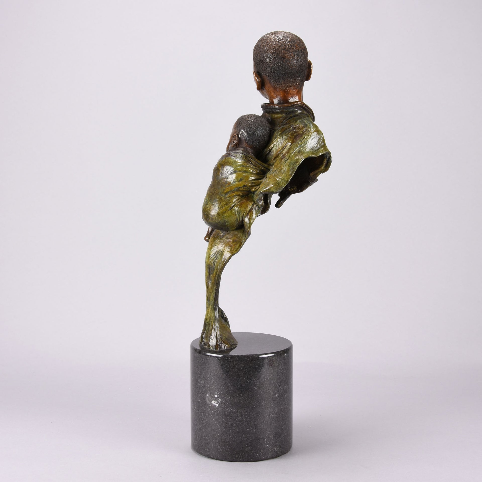 Winterburn Bronze - He Ain't Heavy He's my Brother - Hickmet Fine Arts