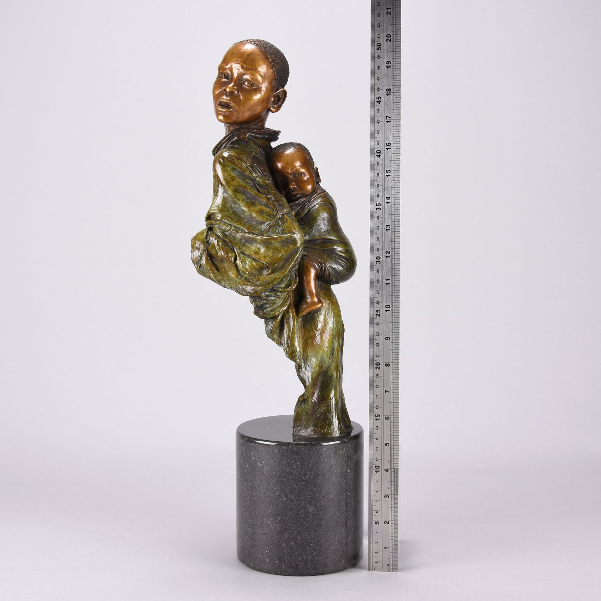 Winterburn Bronze - He Ain't Heavy He's my Brother - Hickmet Fine Arts