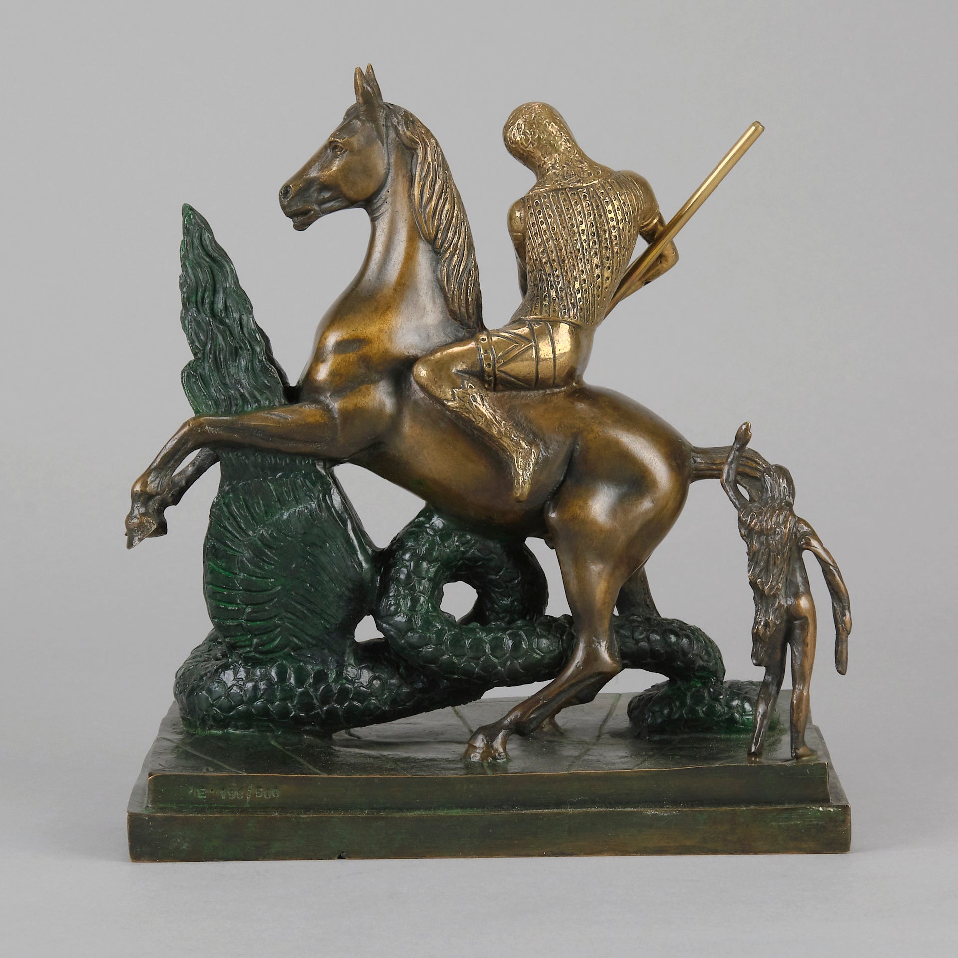 Salvador Dali St George - Salvador Dali - Hickmet Fine Arts