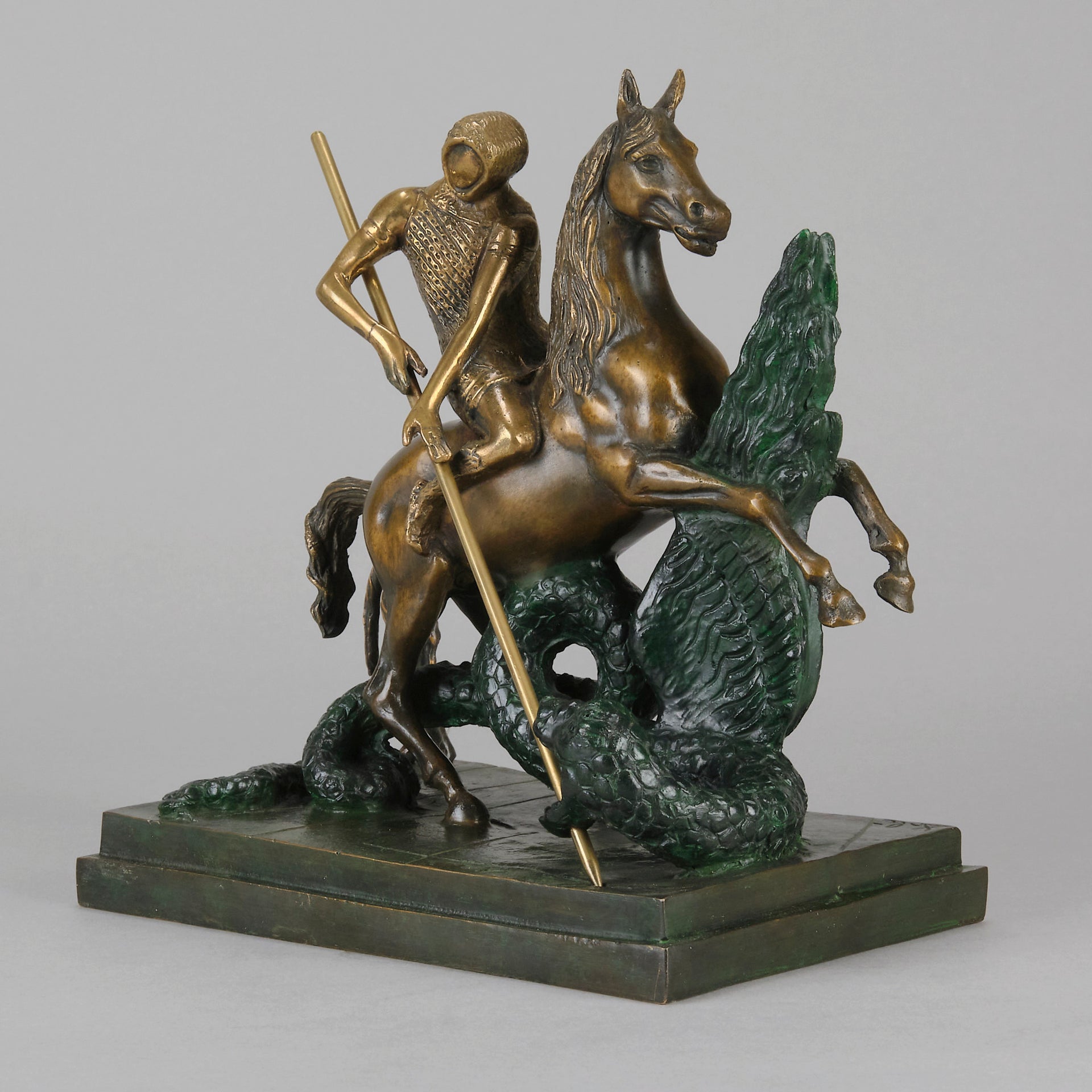 Salvador Dali St George - Salvador Dali - Hickmet Fine Arts