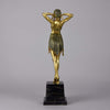 “Scarab Dancer” bronze by D H Chiparus