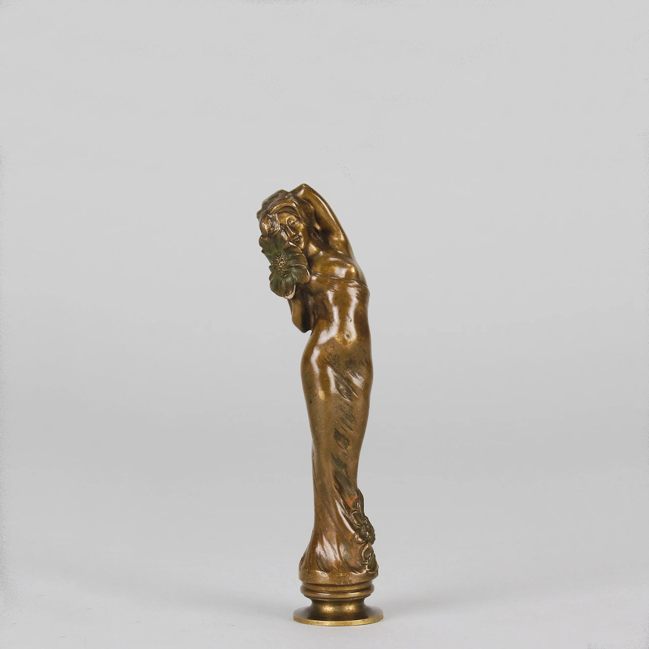 "Art Nouveau Lady Desk Seal" by Suzanne Bizard