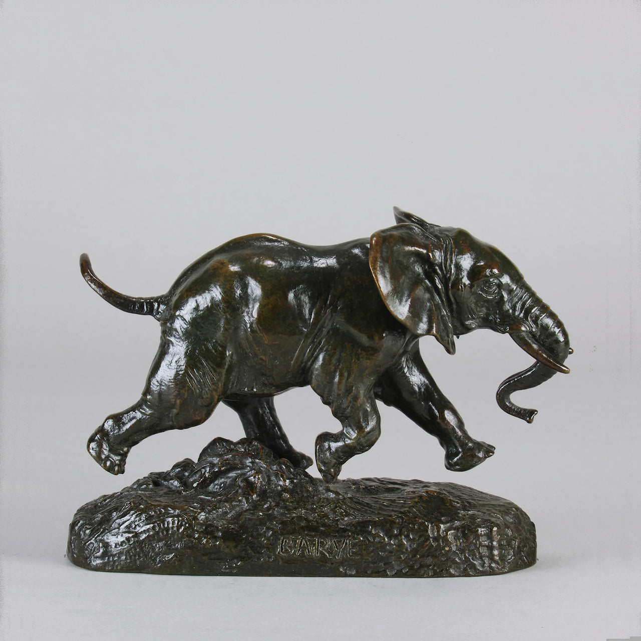 "Elephant du Senegal" by A L Barye