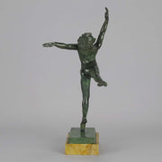 Art Deco Yourievitch Bronze Dancer of Nattova 