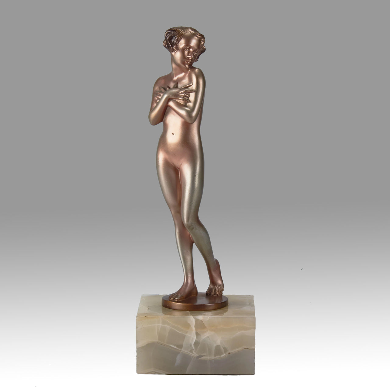 "Coy Girl" by Josef Lorenzl