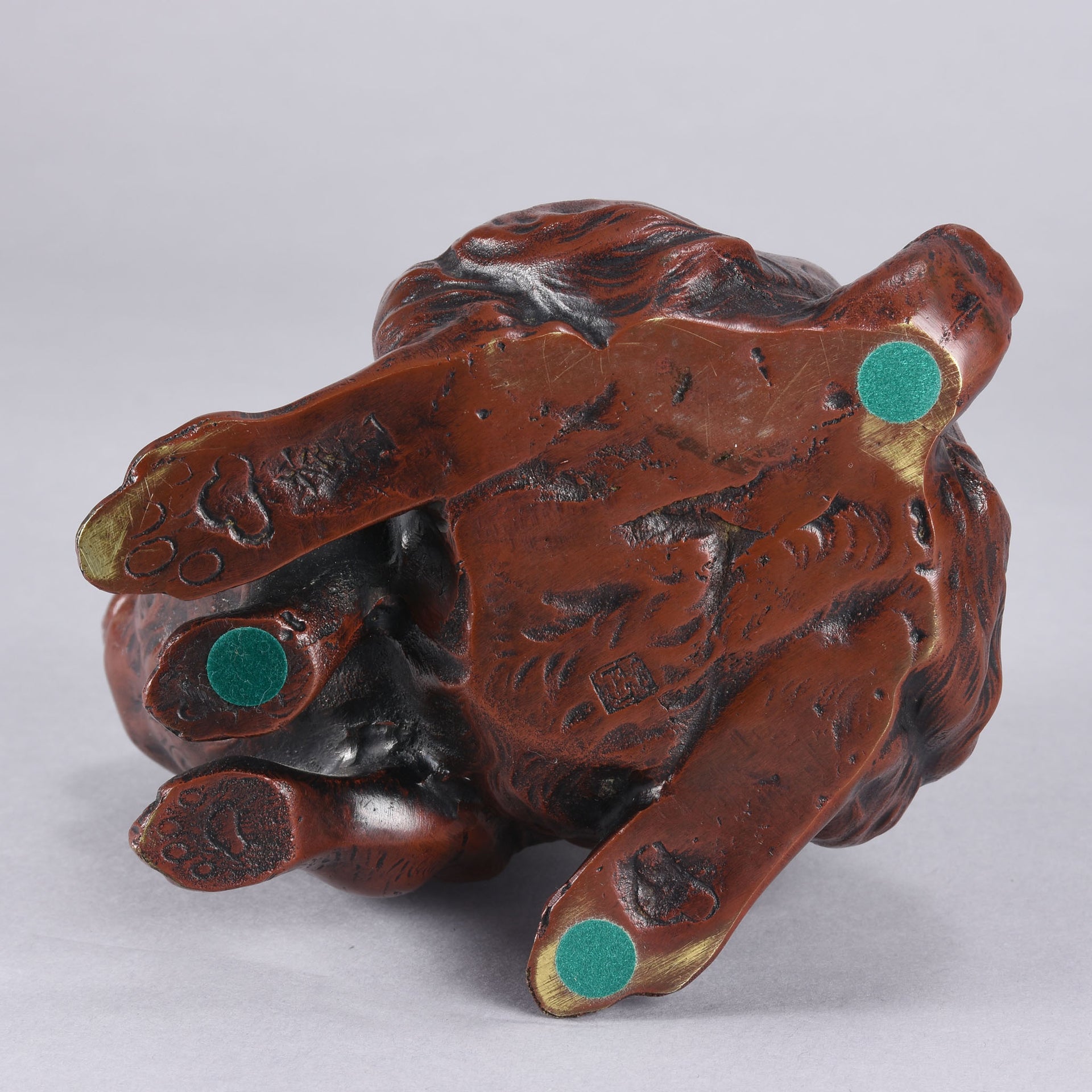 Japanese Okimono - Seated Rabbit - Hickmet Fine Arts 