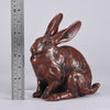 Japanese Okimono - Seated Rabbit - Hickmet Fine Arts 
