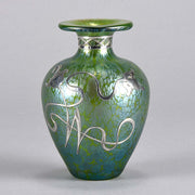 Silvered Vase by Johann Loetz