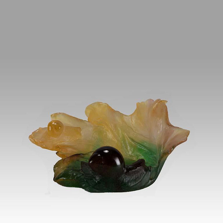 "Snail Vide Poche" by Daum Glass