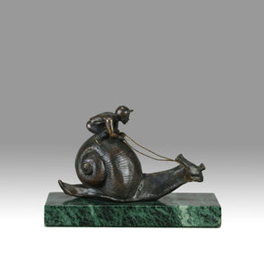 "Racing Snail" by Harriet Glen