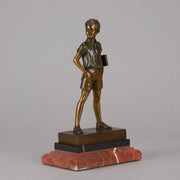 Hoop Girl and Sonny Boy - Ferdinand Preiss - Preiss Powder Puff Art Deco Sculpture Ferdinand Preiss -  Hickmet Fine Arts 