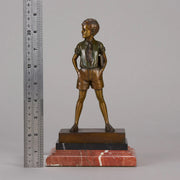 Hoop Girl and Sonny Boy - Ferdinand Preiss - Preiss Powder Puff Art Deco Sculpture Ferdinand Preiss -  Hickmet Fine Arts 