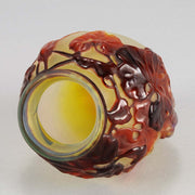 Soufflé Vase with Fruit by Gallé