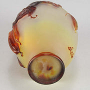 Soufflé Vase with Fruit by Gallé