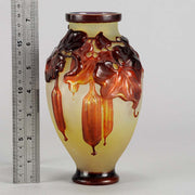 Soufflé Vase with Fruit by Gallé