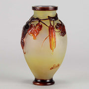 Soufflé Vase with Fruit by Gallé