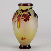 Soufflé Vase with Fruit by Gallé