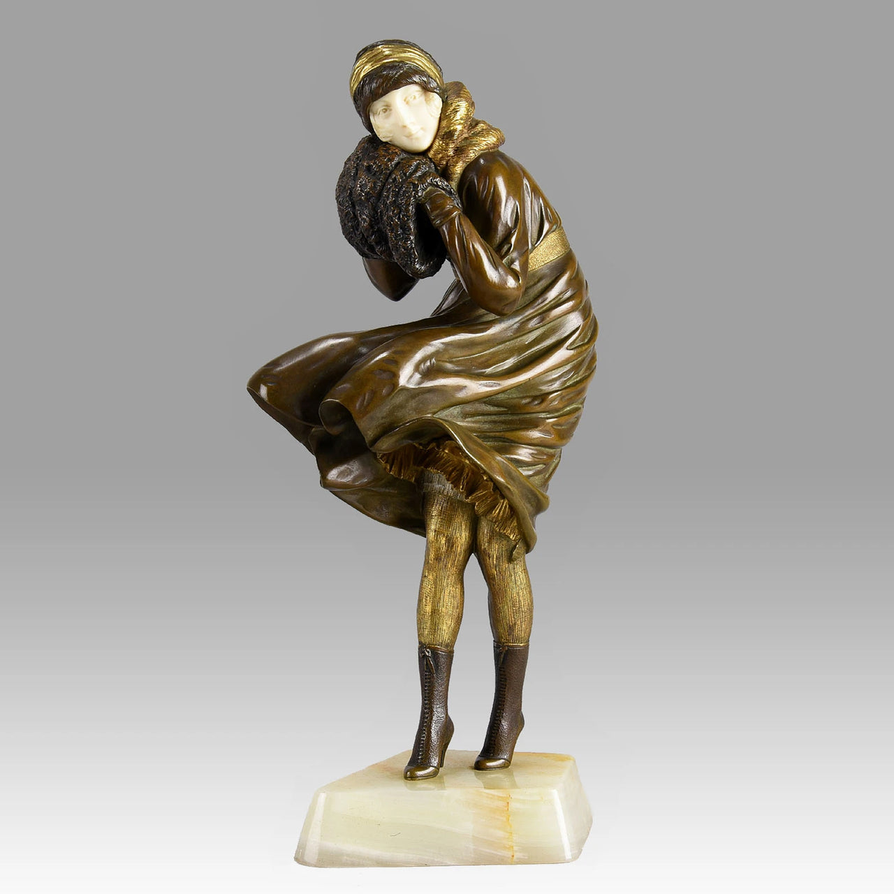 "The Squall" by Demetre Chiparus