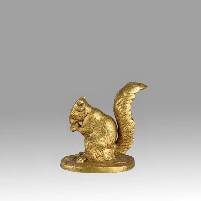 “Seated Squirrel” by P J Mene