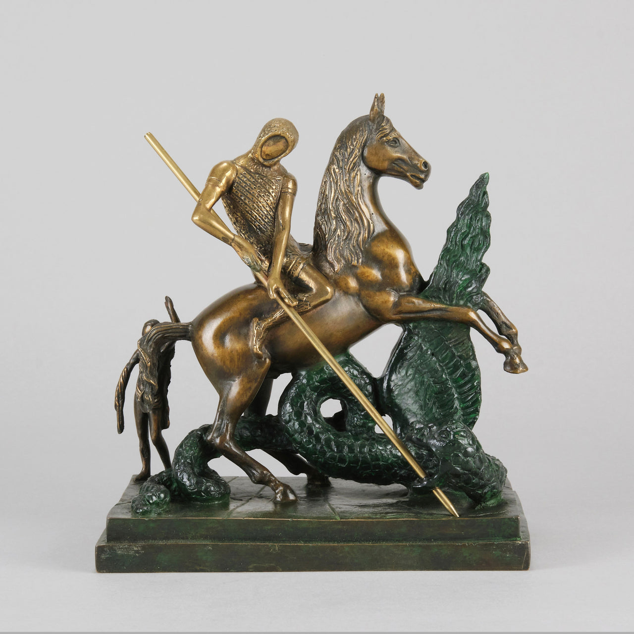 "St George and the Dragon" by Salvador Dali