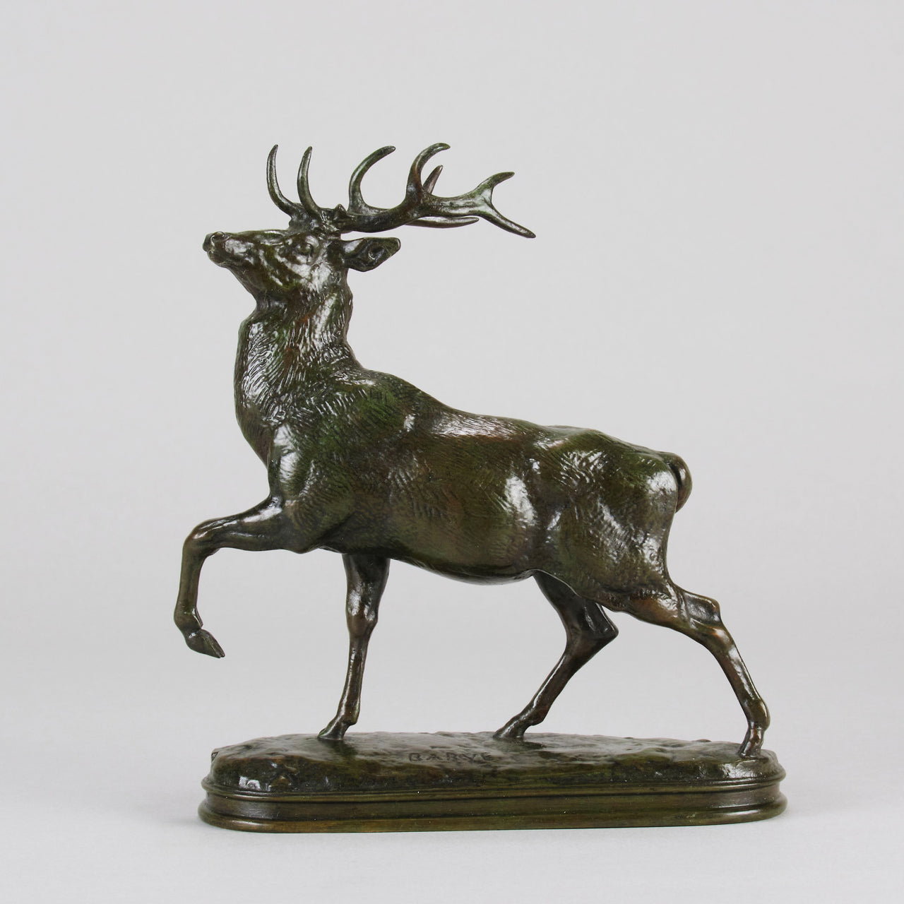 "Cerf La Jambe Levée" by A L Barye