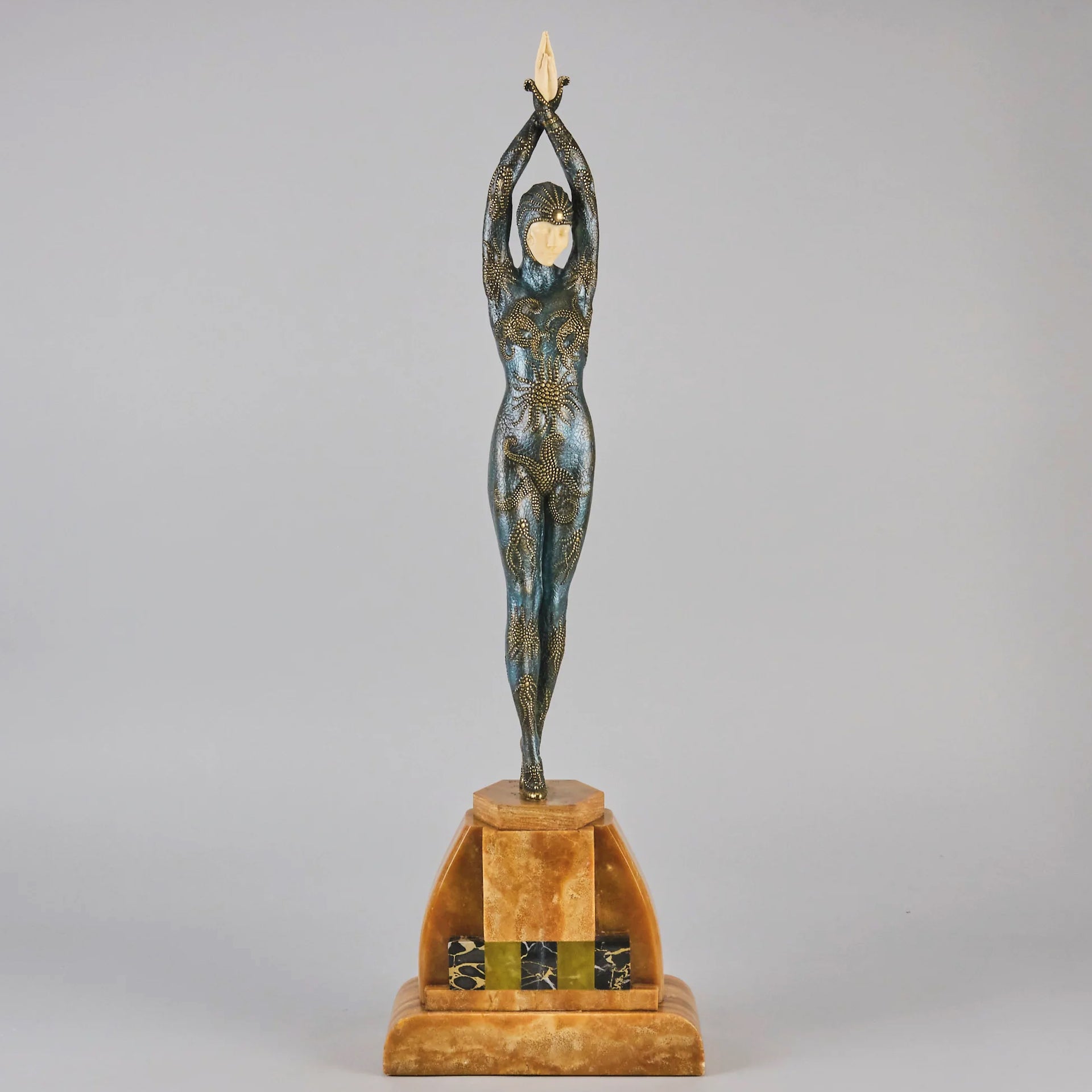 Chiparus Starfish- Art Deco Figurines - Hickmet Fine Arts