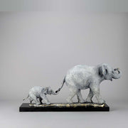Steve Winterburn Limited Edition Bronze Elephants