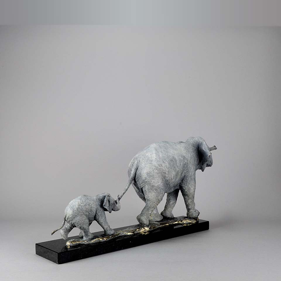 Steve Winterburn Limited Edition Bronze Elephants