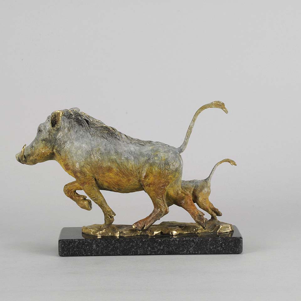 Steve Winterburn Limited Edition Bronze Warthogs