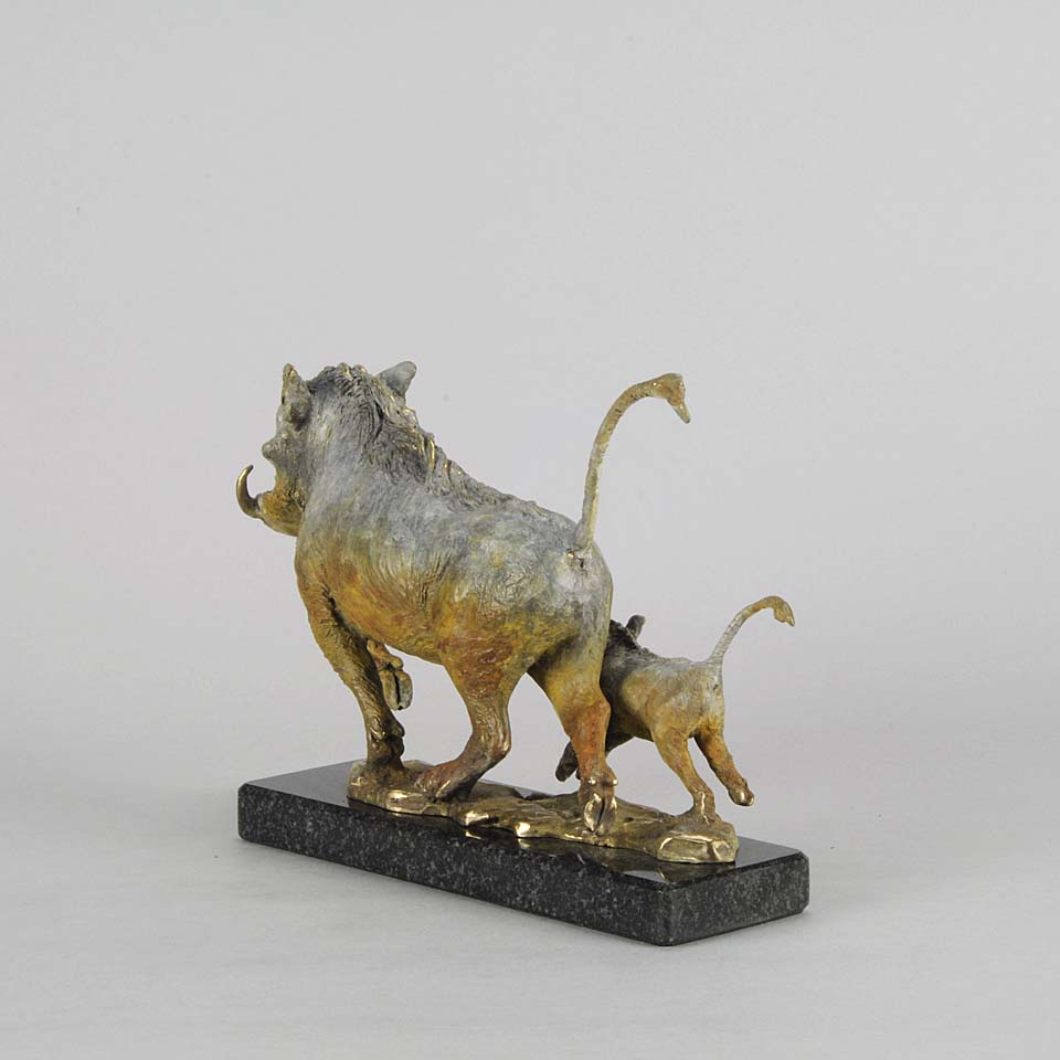 Steve Winterburn Limited Edition Bronze Warthogs