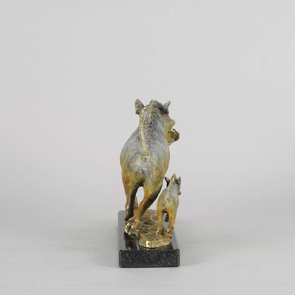 Steve Winterburn Limited Edition Bronze Warthogs