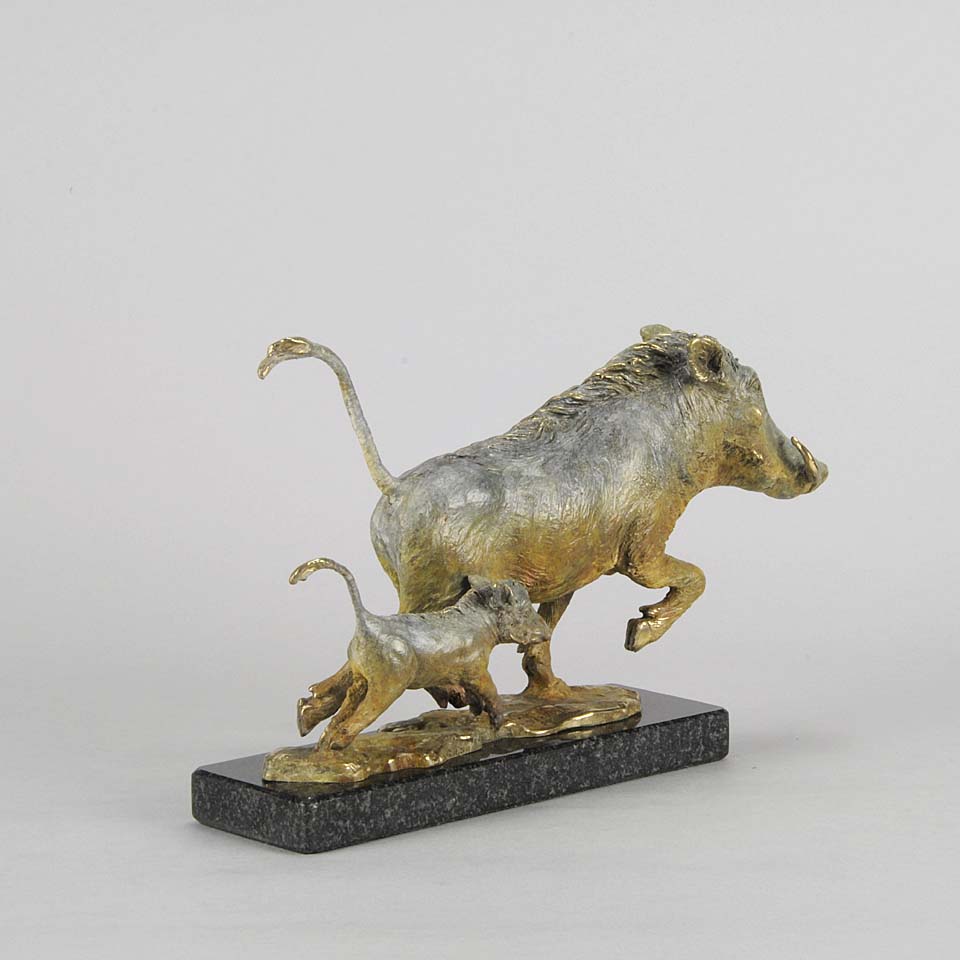 Steve Winterburn Limited Edition Bronze Warthogs
