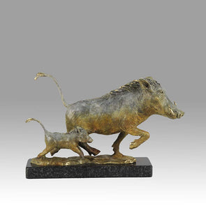 Steve Winterburn Limited Edition Bronze Warthogs