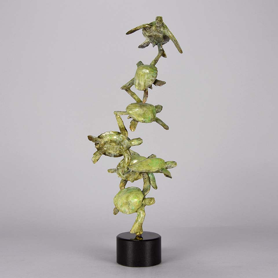 Limited Edition Steve Winterburn Bronze Wisdom of the Seas 