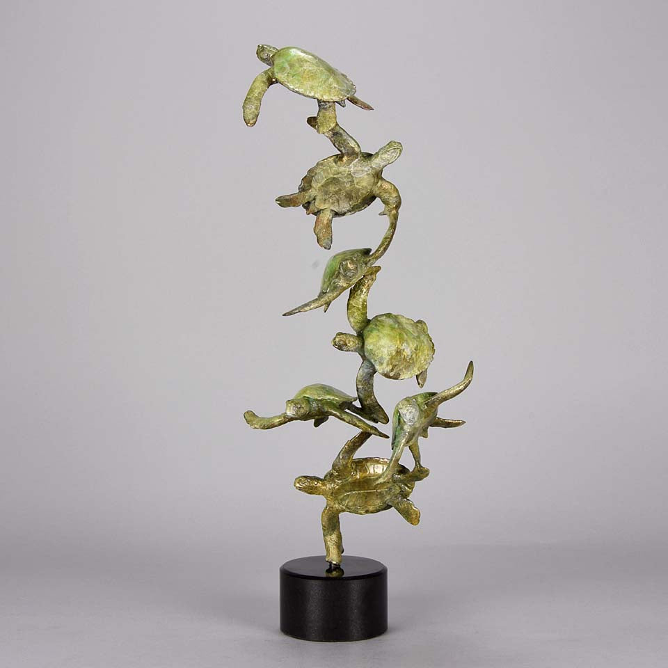 Limited Edition Steve Winterburn Bronze Wisdom of the Seas 