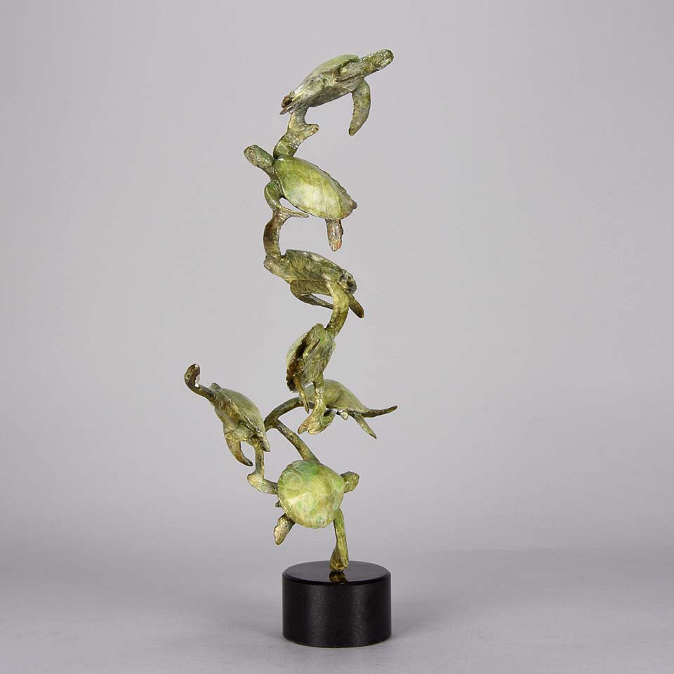 Limited Edition Steve Winterburn Bronze Wisdom of the Seas 