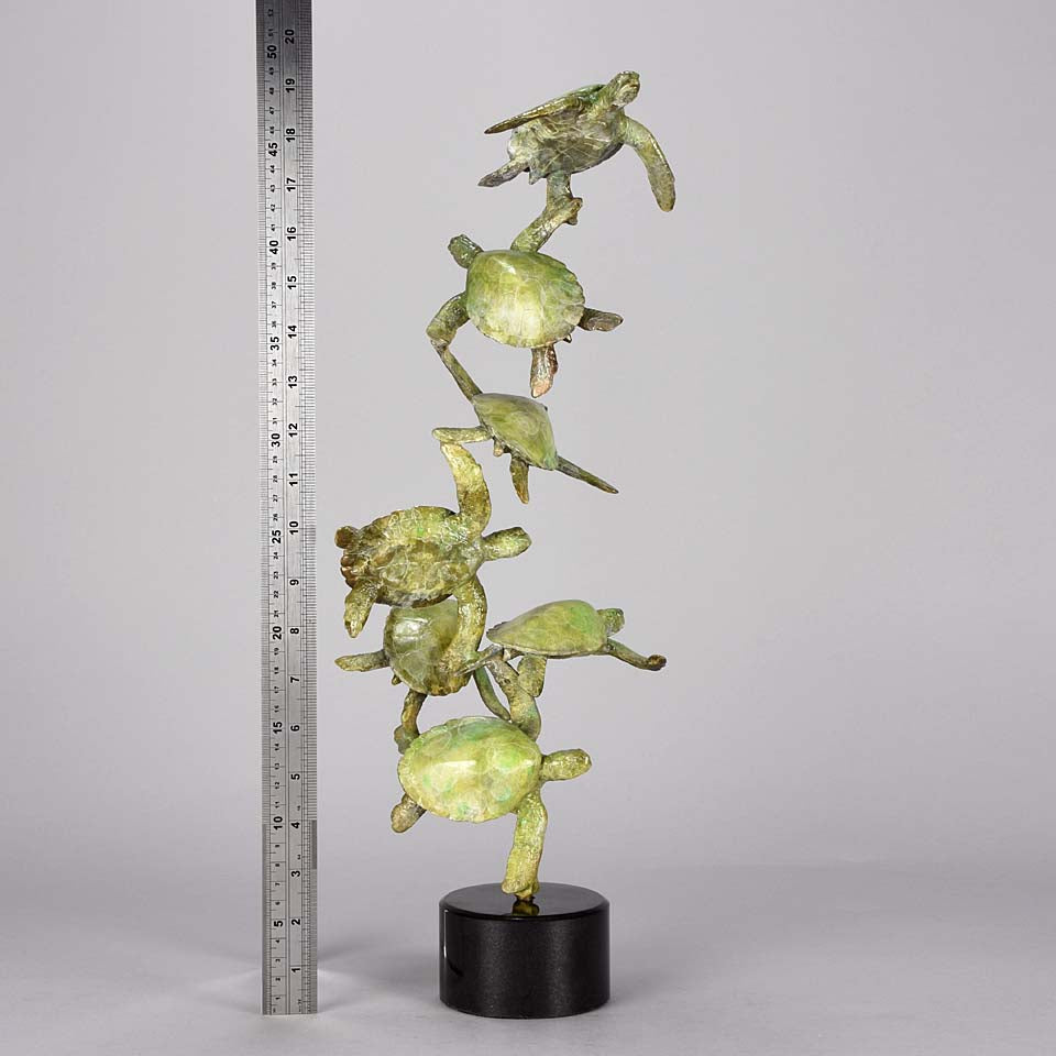 Limited Edition Steve Winterburn Bronze Wisdom of the Seas 