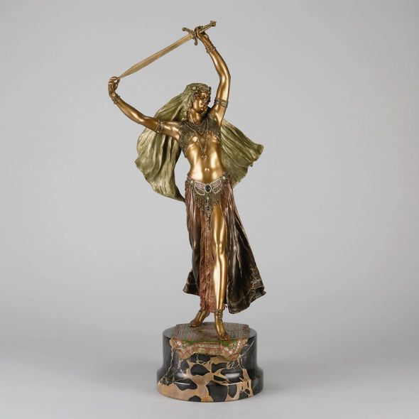Bergman Dancer - Franz Bergman Bronze - Antique Bronze - Hickmet Fine Arts