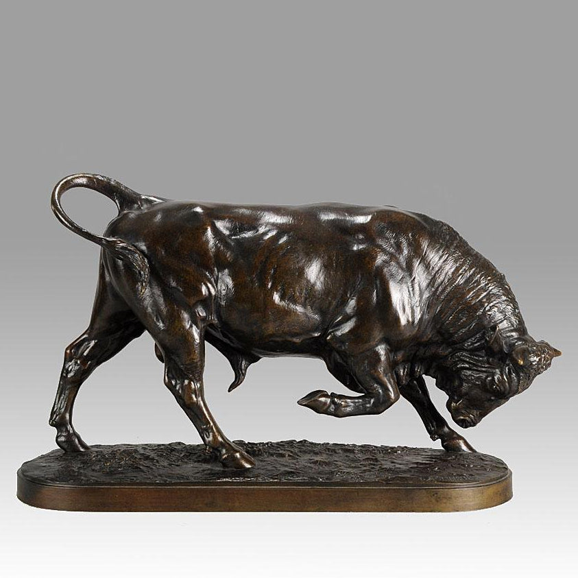 “Taureau Chargeant” by I Bonheur