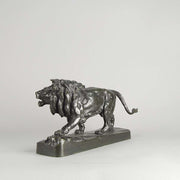 Paul Thomas Bronze Lion Qui Marche