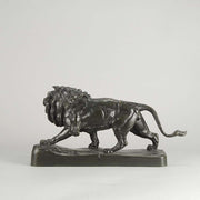 Paul Thomas Bronze Lion Qui Marche