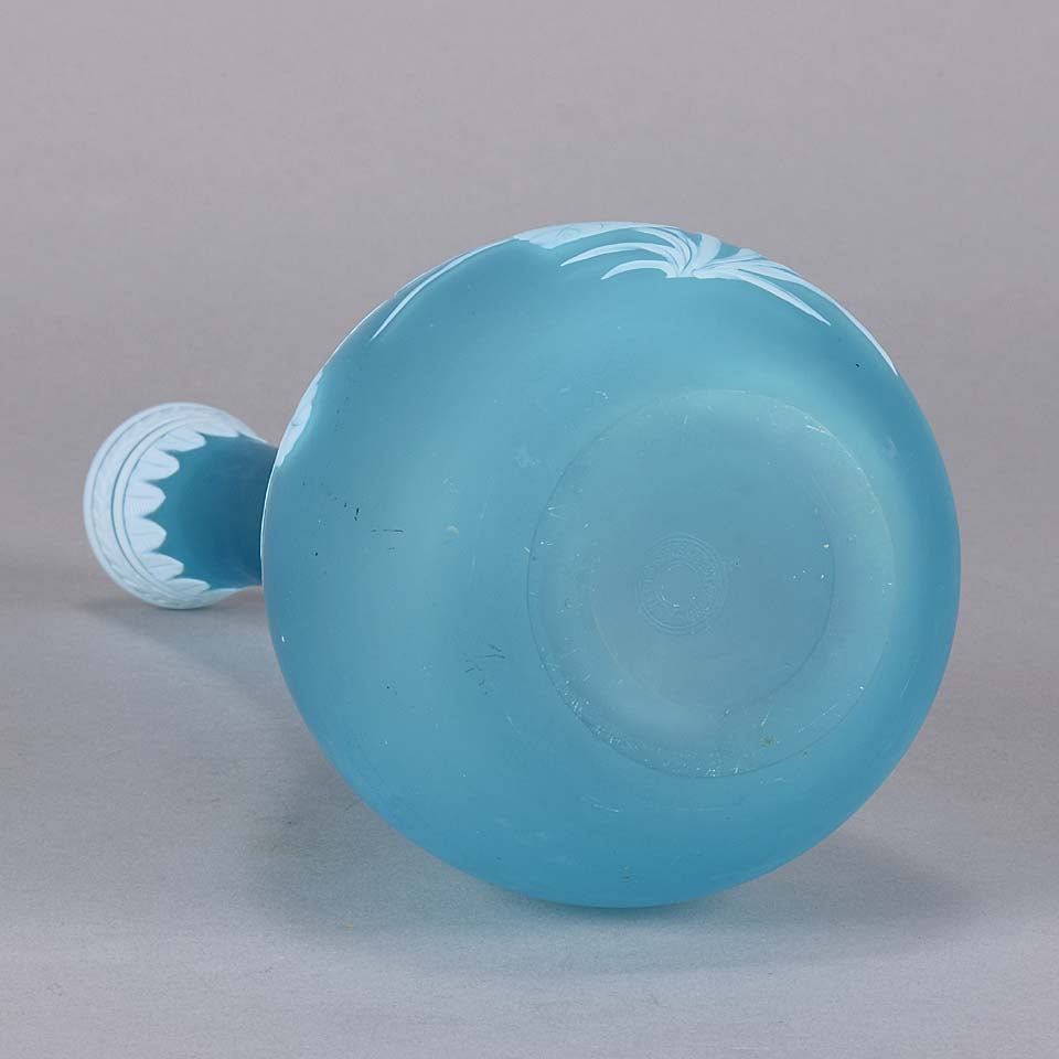 Thomas Webb Vase - English Cameo Glass - Hickmet Fine Arts