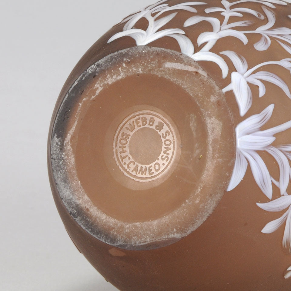 Thomas Webb Flower Vase